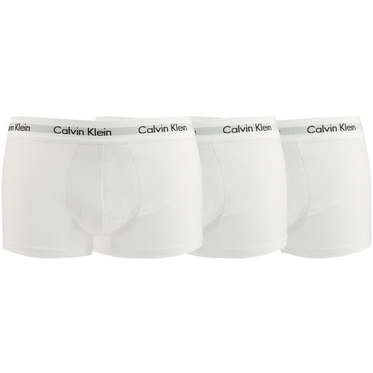 White Calvin Klein U2664G_100_TRIPACK