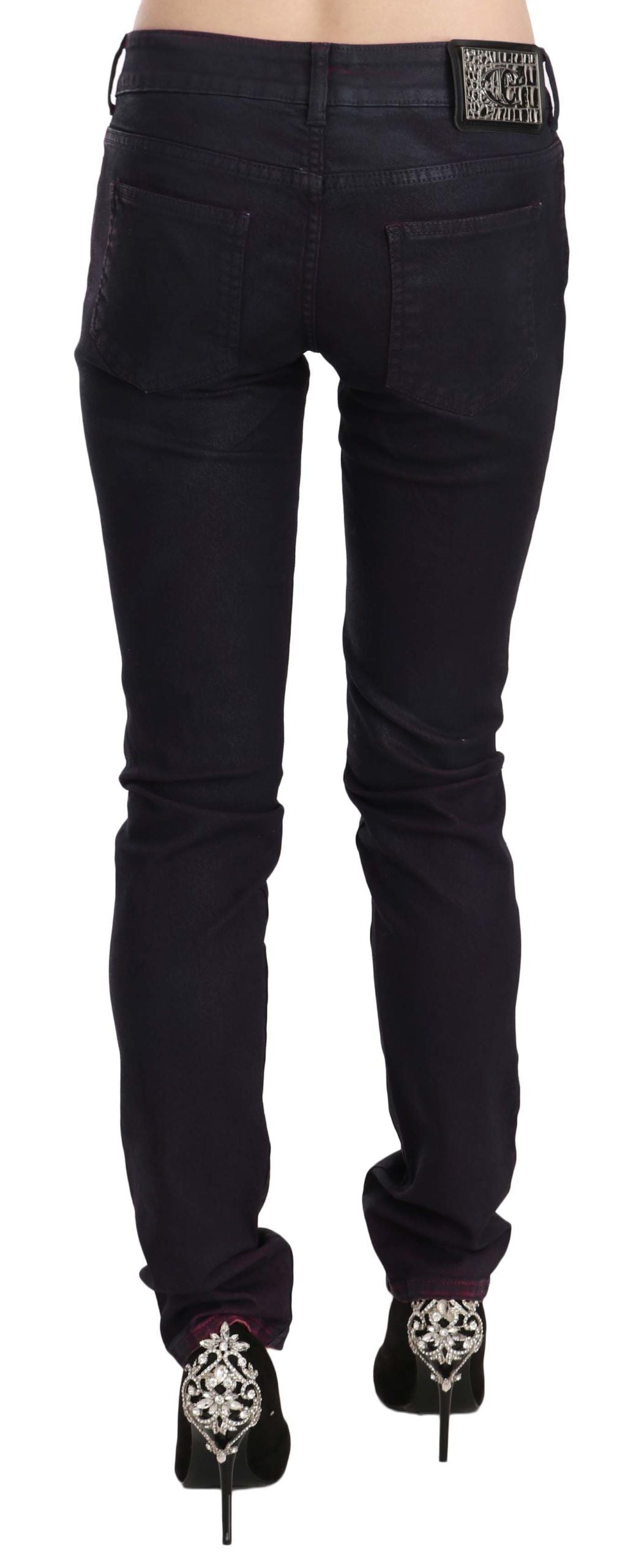 Chic Black Low Waist Skinny Denim - GLAMHUB BOUTIQUE 