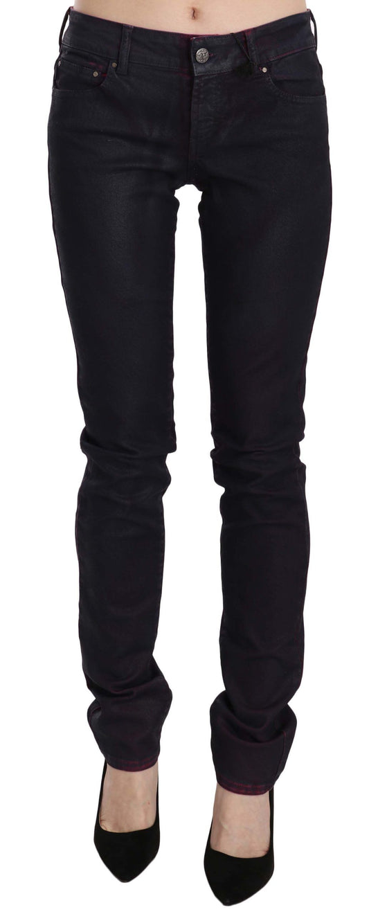 Chic Black Low Waist Skinny Denim - GLAMHUB BOUTIQUE 