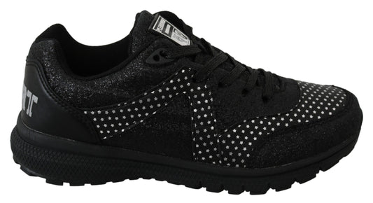 Chic Black Jasmine Sneakers - GlamHub Luxury and Icon Brand Clothing