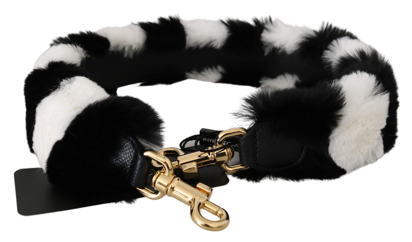 Elegant Fur Shoulder Strap Accessory