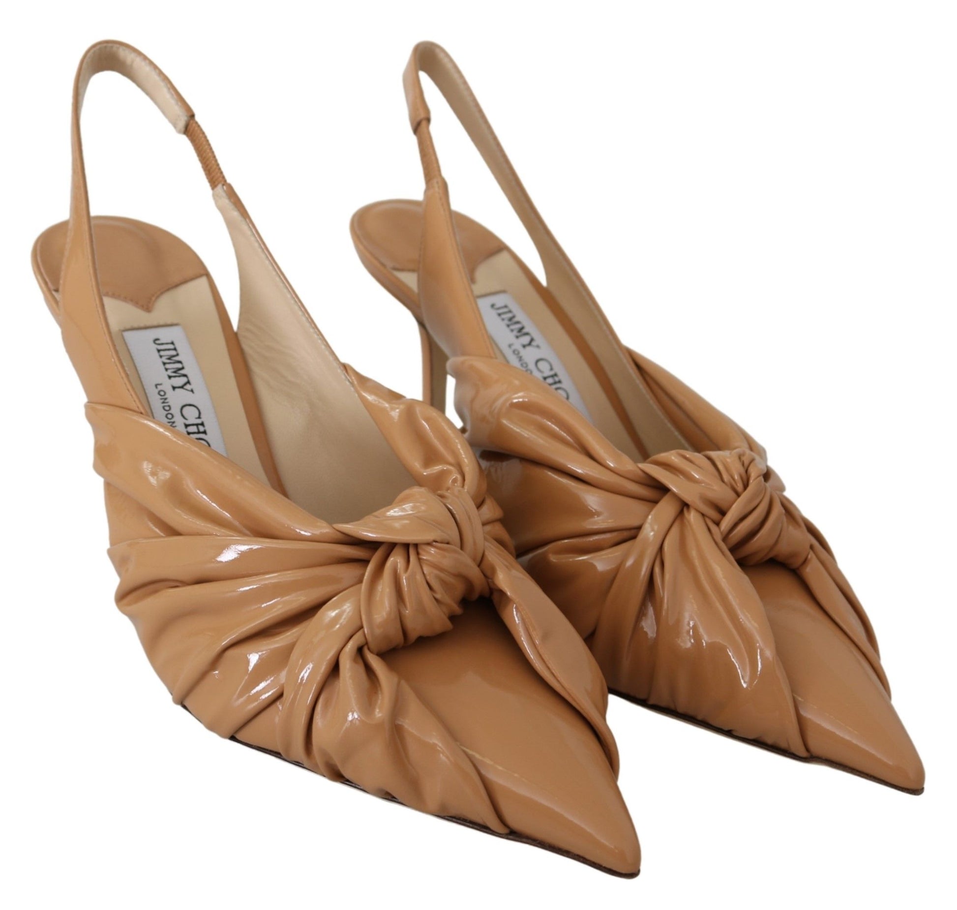 Elegant Pointed Toe Leather Pumps - GLAMHUB BOUTIQUE 