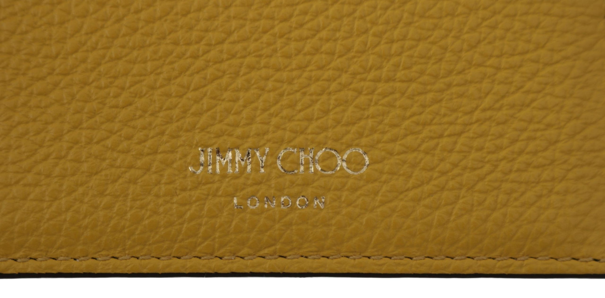 Sunshine Yellow Leather Card Holder - GLAMHUB BOUTIQUE 