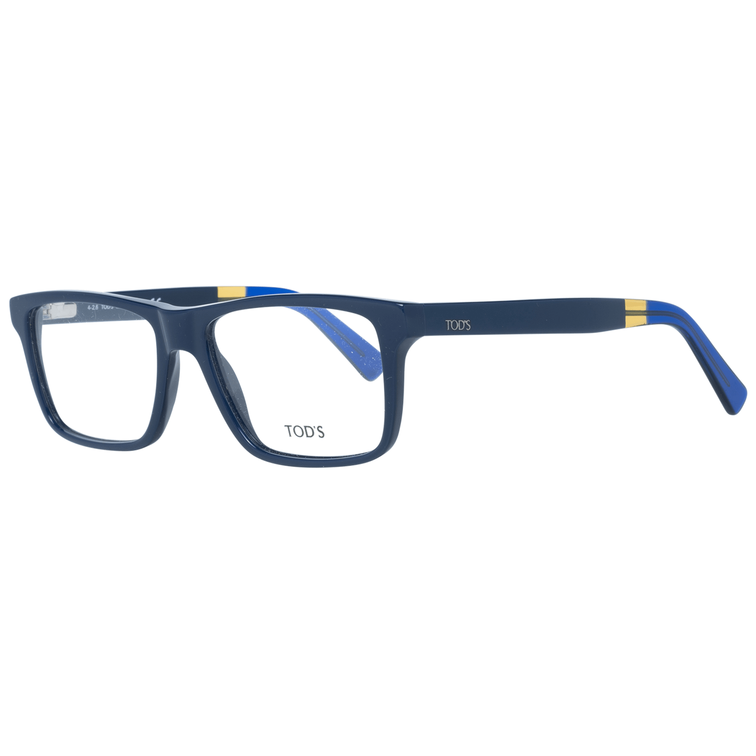 Chic Blue Rectangular Men's Eyewear - GlamHub Luxury and Icon Brand Clothing