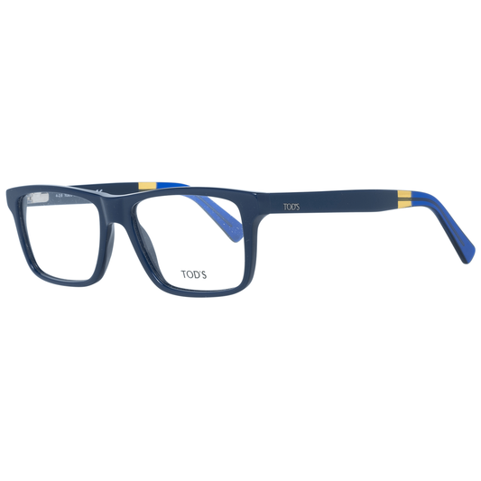 Chic Blue Rectangular Men's Eyewear - GlamHub Luxury and Icon Brand Clothing