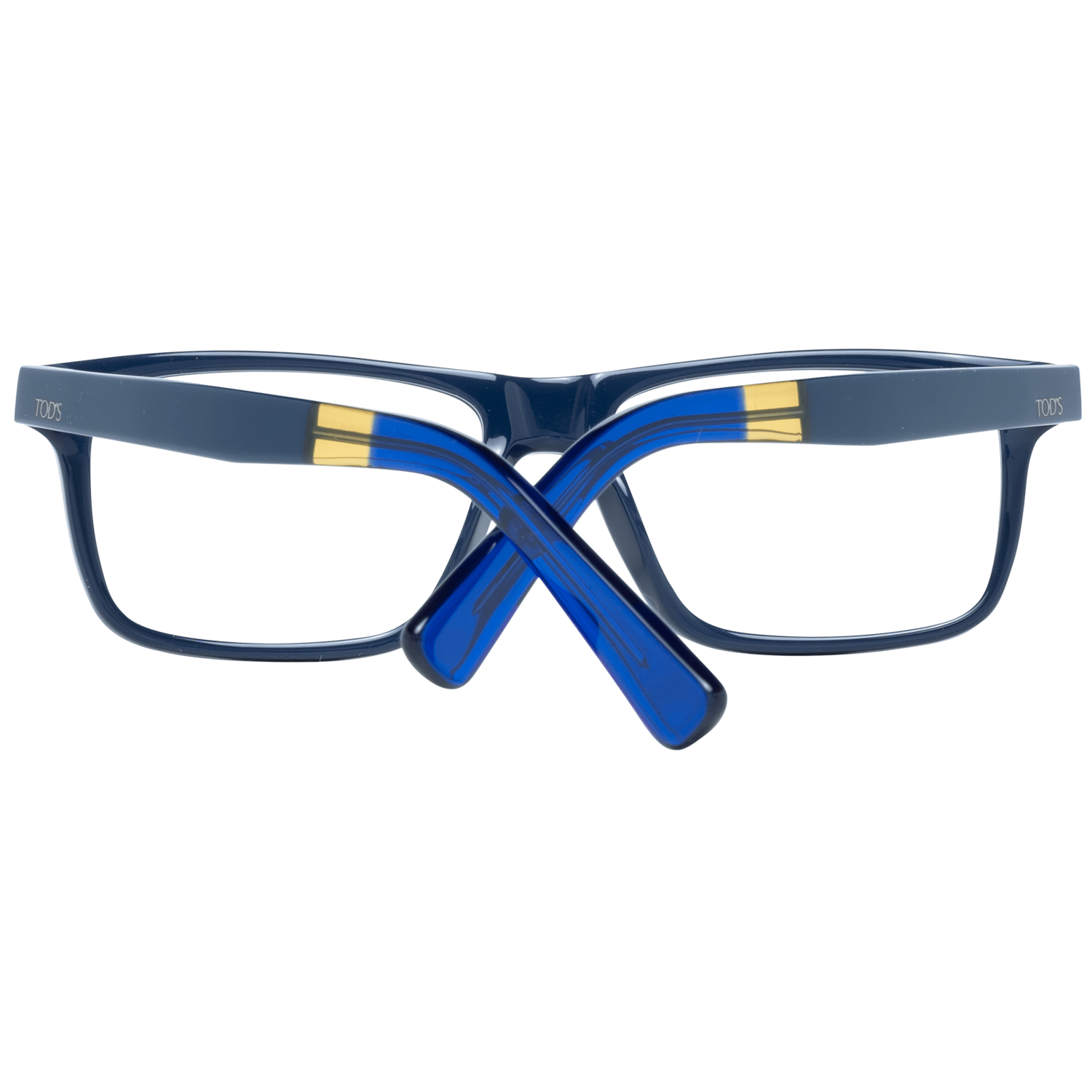 Chic Blue Rectangular Men's Eyewear - GlamHub Luxury and Icon Brand Clothing