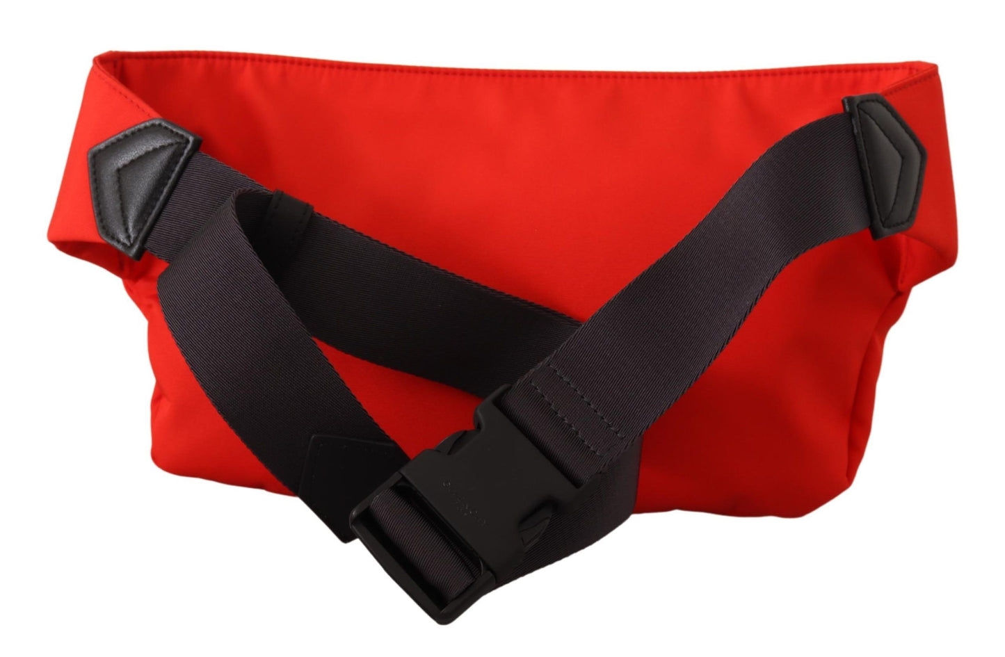 Elegant Large Bum Belt Bag in Red and Black - GLAMHUB BOUTIQUE 