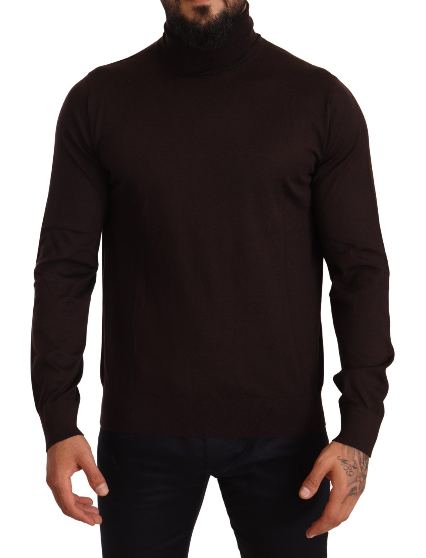 Dolce & Gabbana Elegant Cashmere Turtleneck Sweater