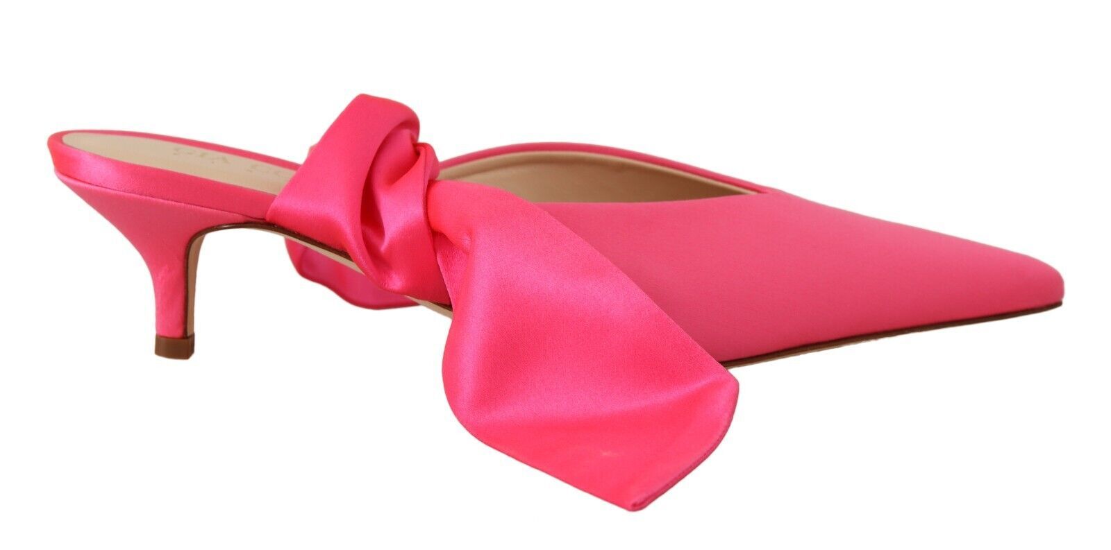 Chic Pink Kitten Heels for Elegant Evenings - GlamHub Luxury and Icon Brand Clothing