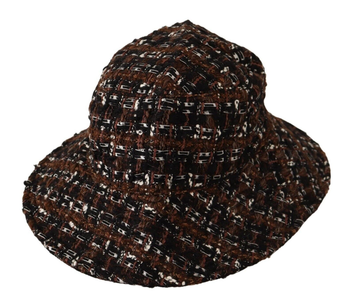 Elegant Woven Multicolor Bucket Hat