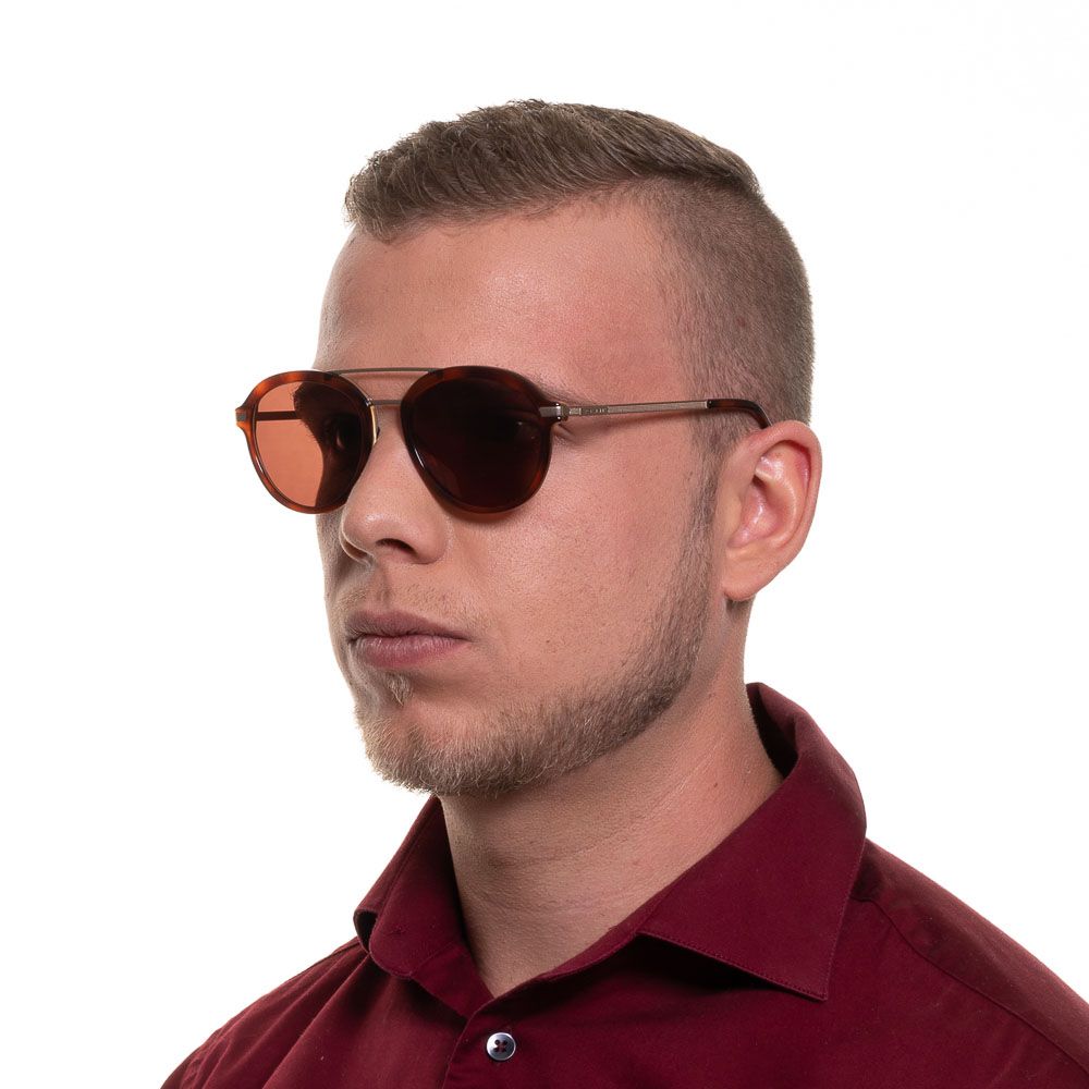 Brown Men Sunglasses - GlamHub Luxury and Icon Brand Clothing