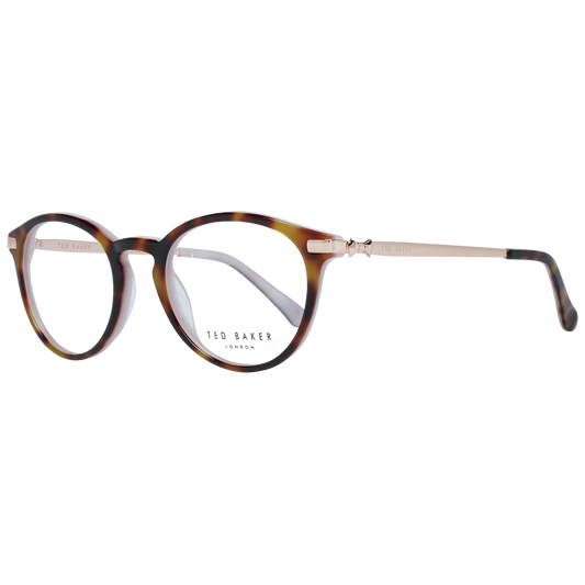 Chic Brown Round Full-Rim Fashion Frames - GlamHub Luxury and Icon Brand Clothing