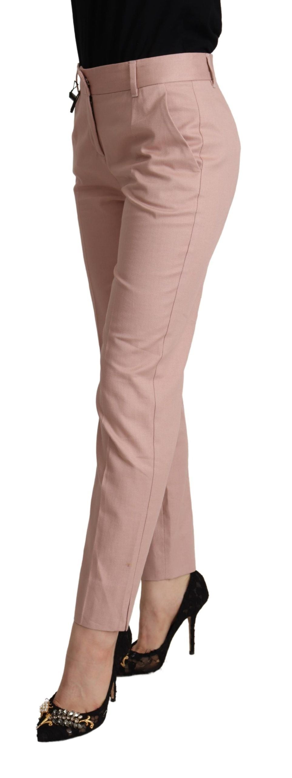 Elegante, rosa Tapered Pants für einen anspruchsvollen Style