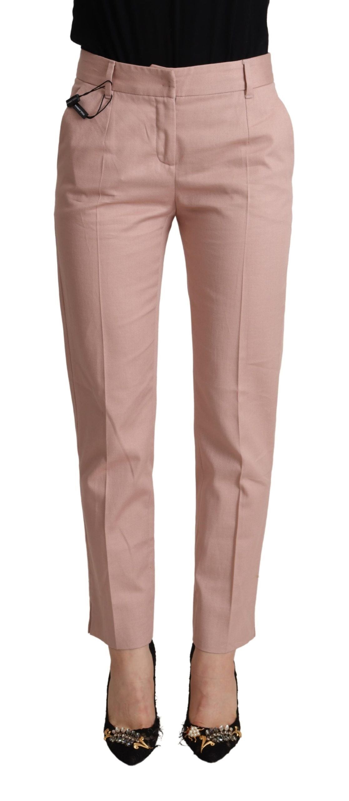 Elegante, rosa Tapered Pants für einen anspruchsvollen Style