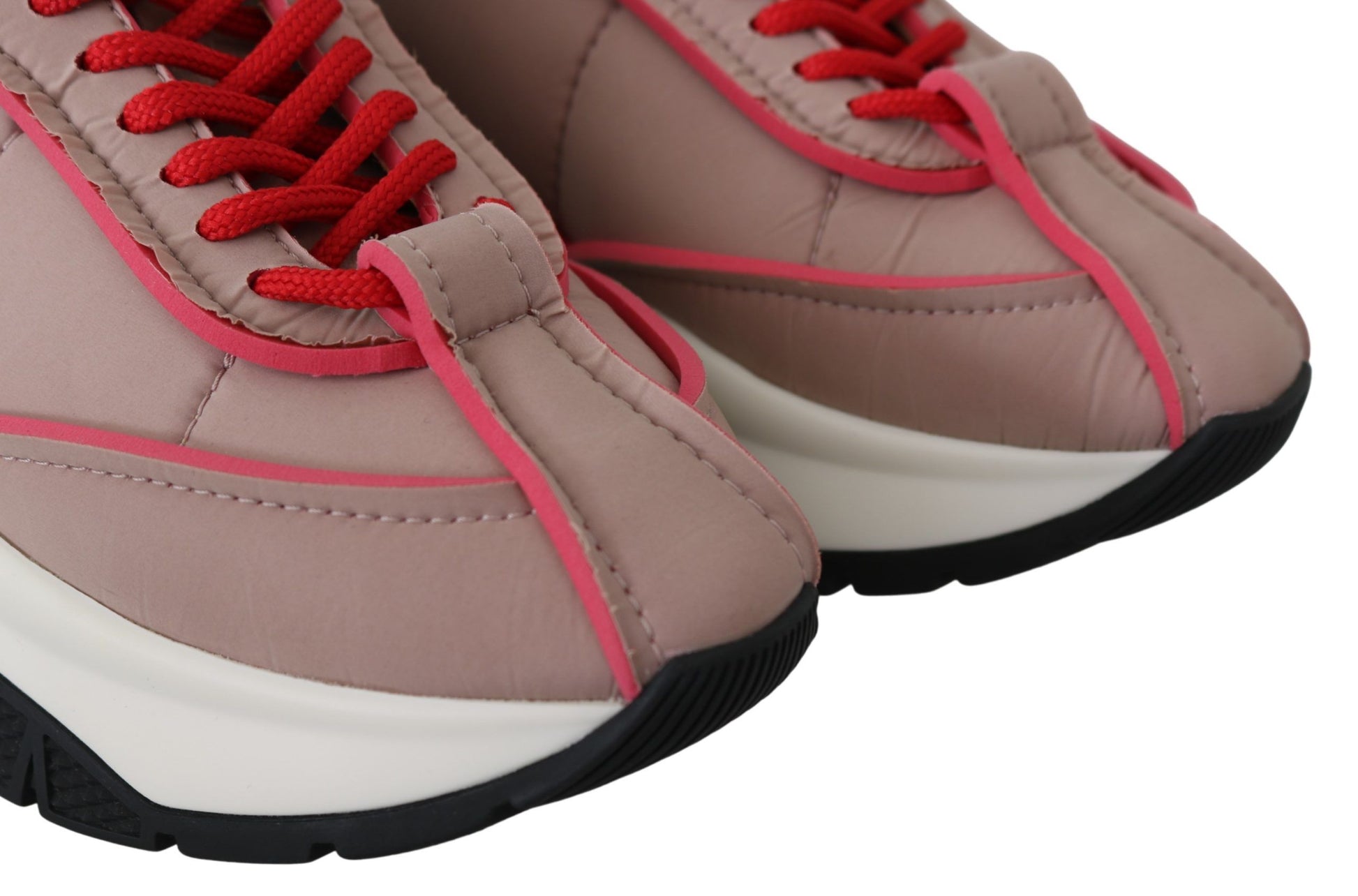 Ballet Pink Chic Padded Sneakers - GLAMHUB BOUTIQUE 