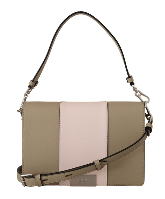 Chic Sage Shoulder Bag with Dual Straps - GlamHub Luxury and Icon Brand Clothing