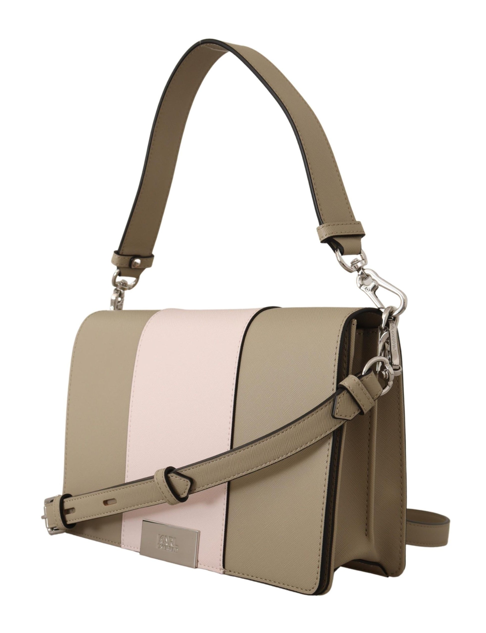 Chic Sage Shoulder Bag with Dual Straps - GlamHub Luxury and Icon Brand Clothing