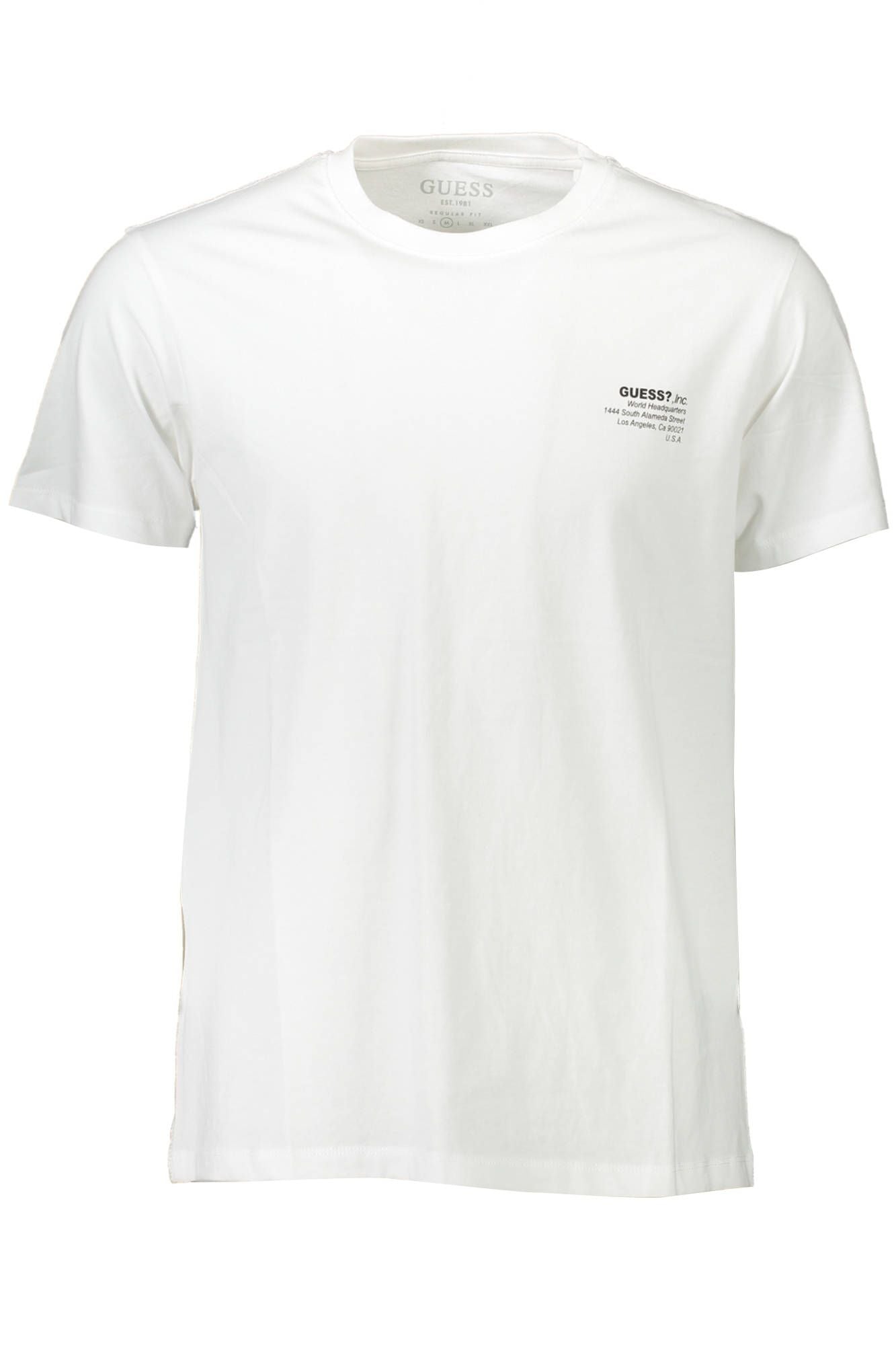 White Cotton Men T-Shirt - GLAMHUB BOUTIQUE 