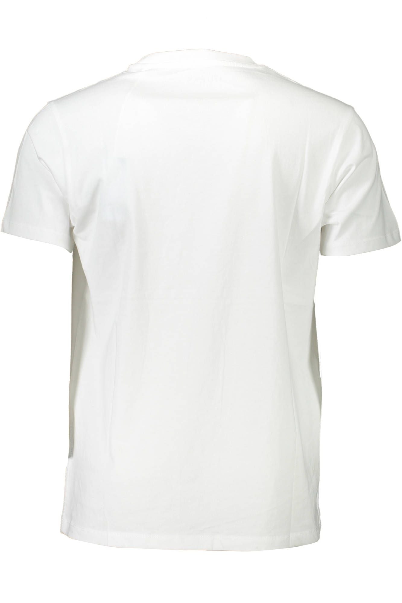 White Cotton Men T-Shirt - GLAMHUB BOUTIQUE 