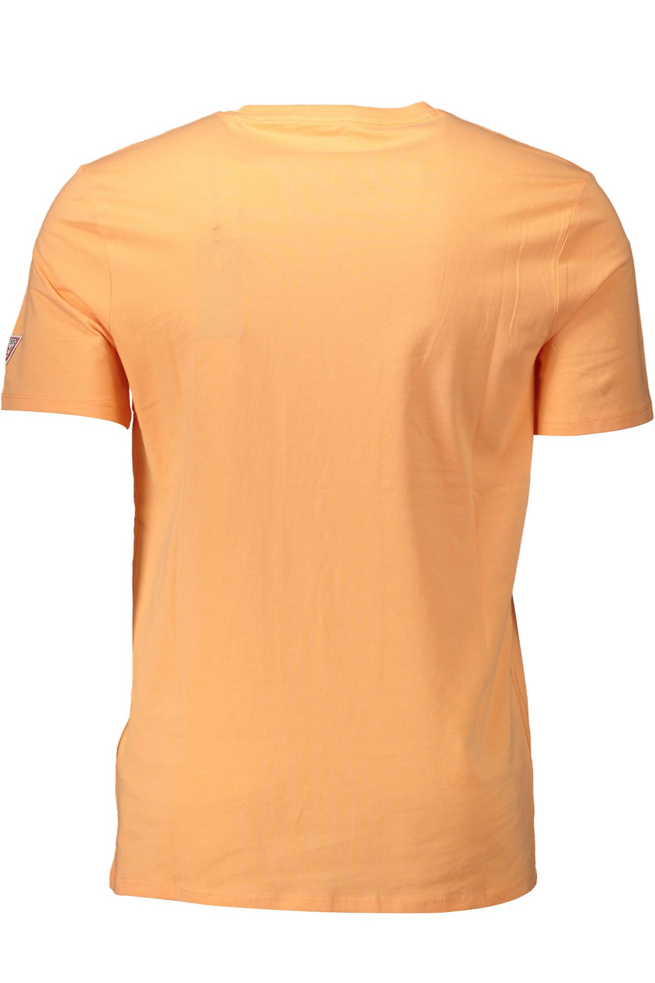 Orange Cotton Men T-Shirt - GLAMHUB BOUTIQUE 