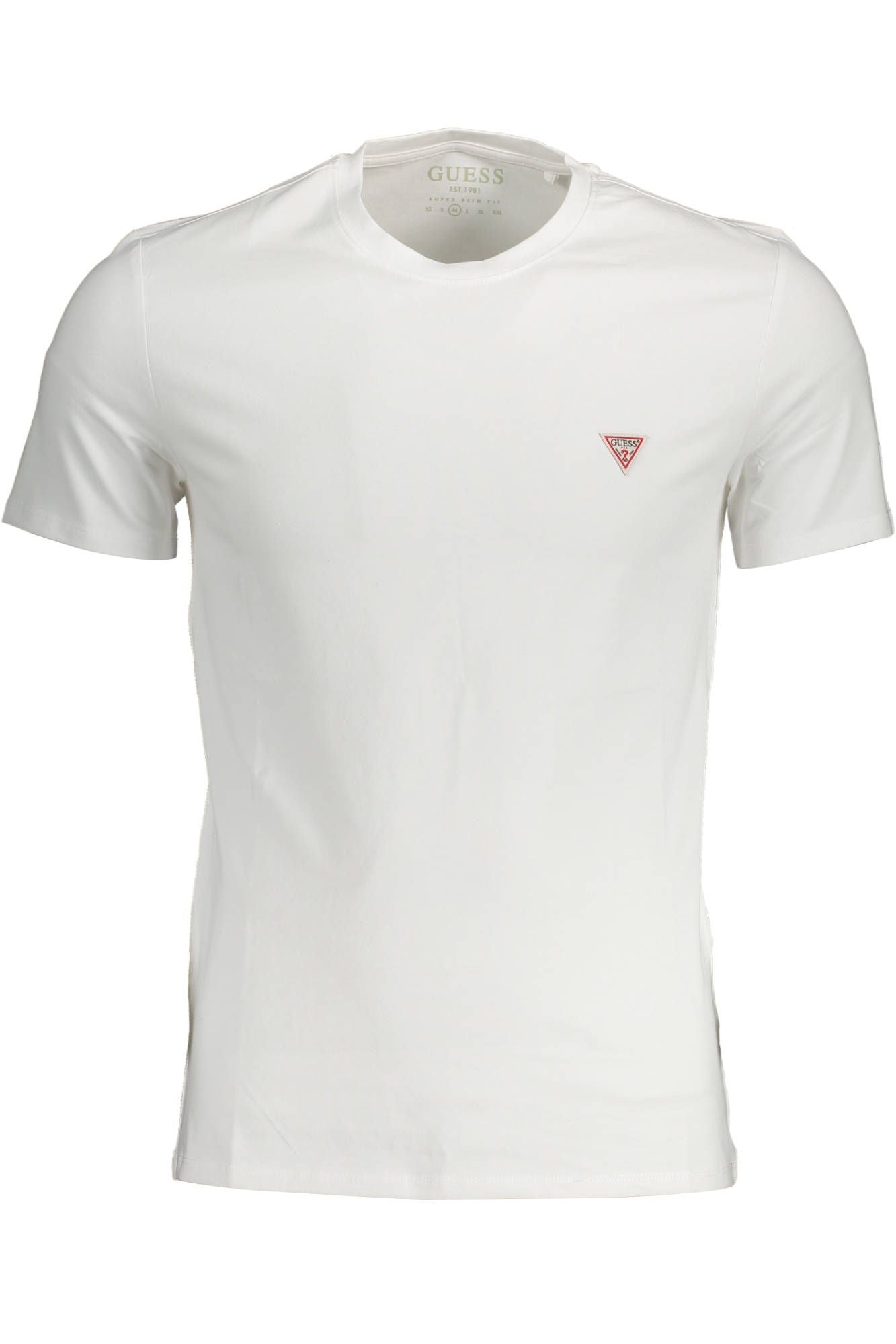 White Cotton Mens TShirt - GLAMHUB BOUTIQUE 