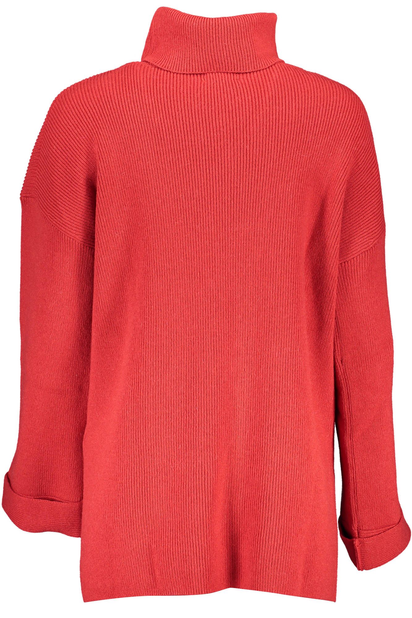 Red Wool Women Sweater - GlamHub Luxury and Icon Brand Clothing