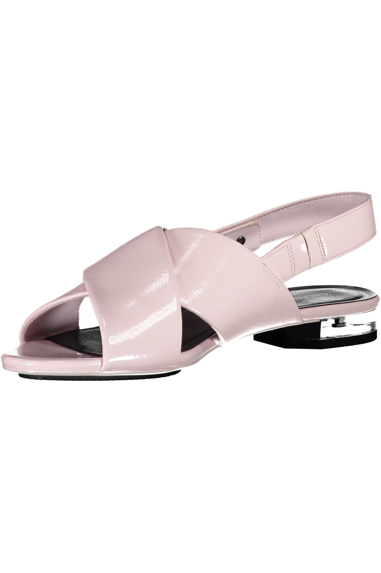 Pink Polyethylene Women Sandal - GLAMHUB BOUTIQUE 