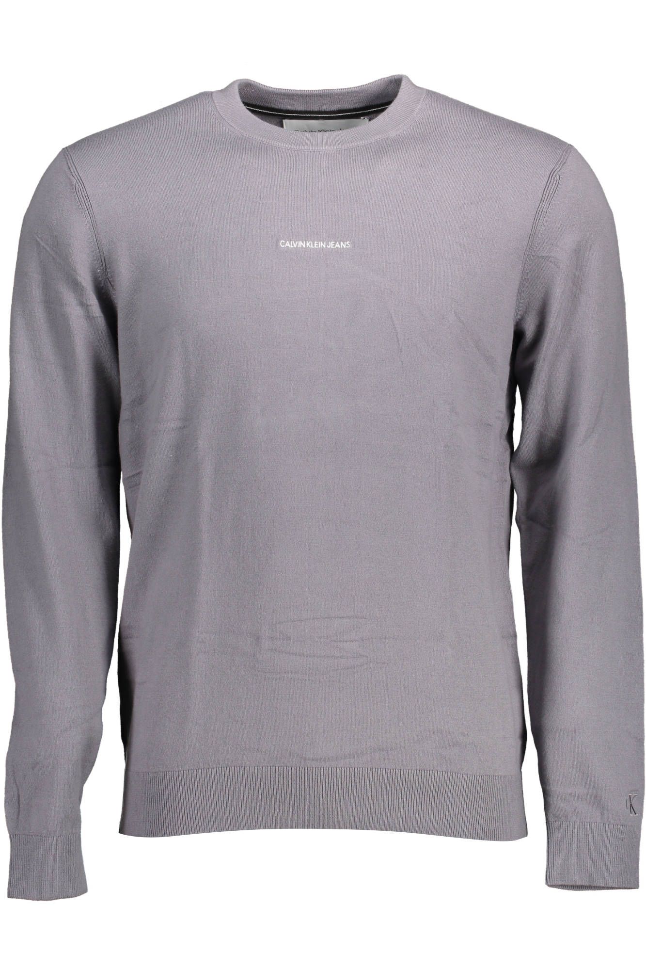 Gray Cotton Men Sweater - GLAMHUB BOUTIQUE 