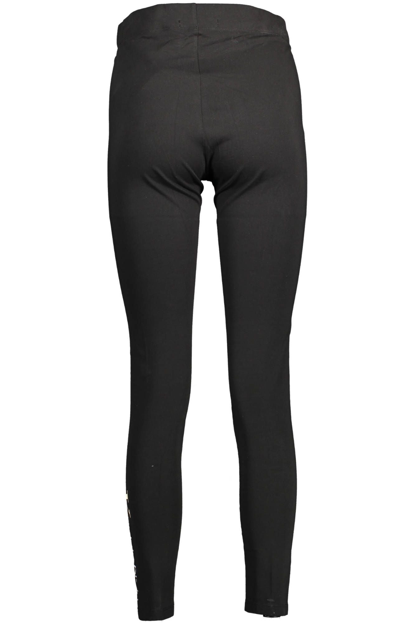 Black Cotton Women Legging - GLAMHUB BOUTIQUE 