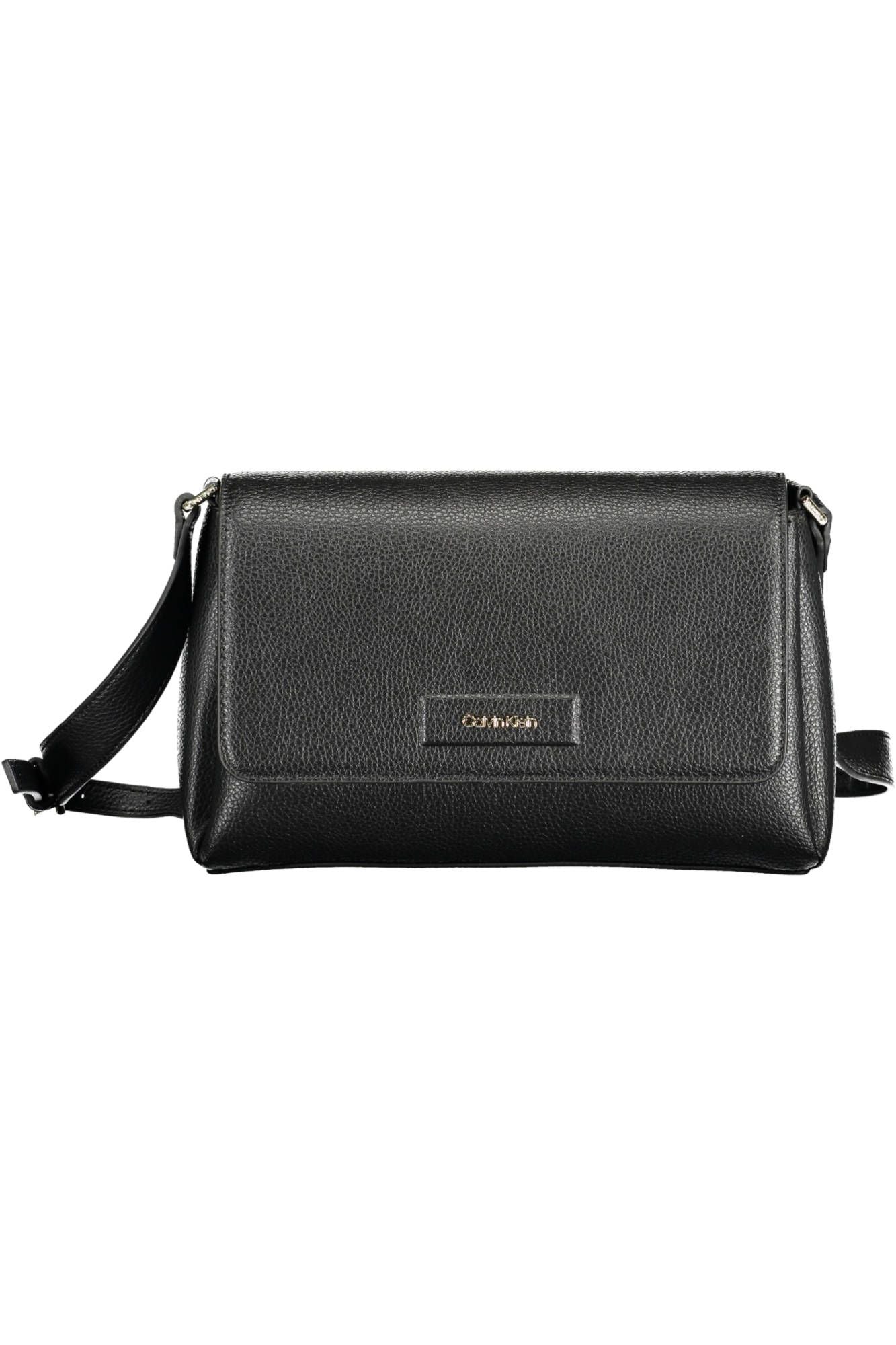 Black Polyester Women Handbag - GLAMHUB BOUTIQUE 