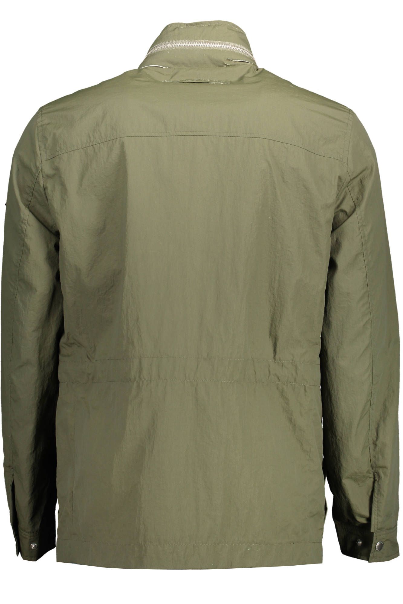 Green Polyamide Men Jacket - GlamHub Luxury and Icon Brand Clothing