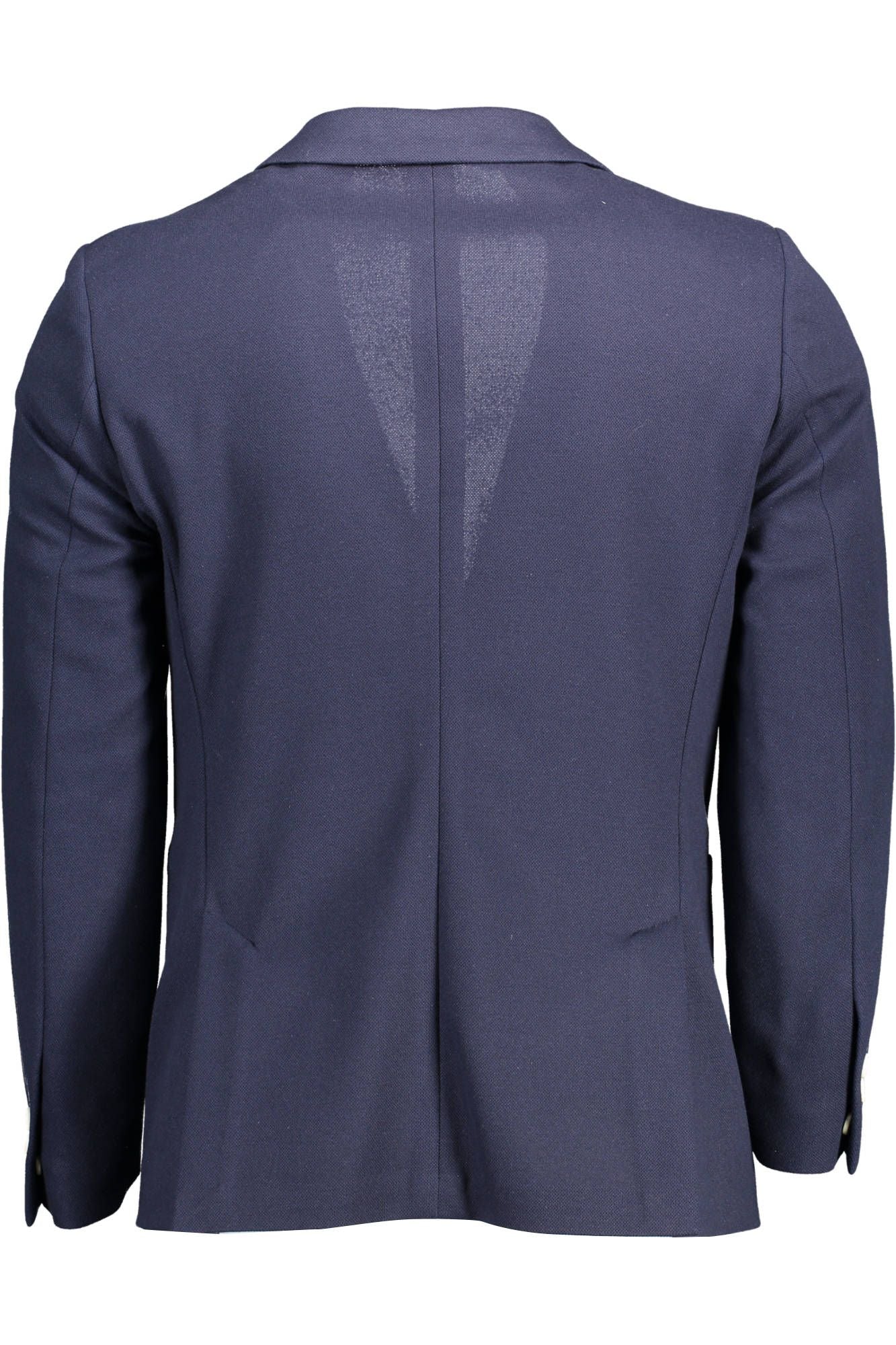 Blue Polyester Men Jacket - GlamHub Luxury and Icon Brand Clothing