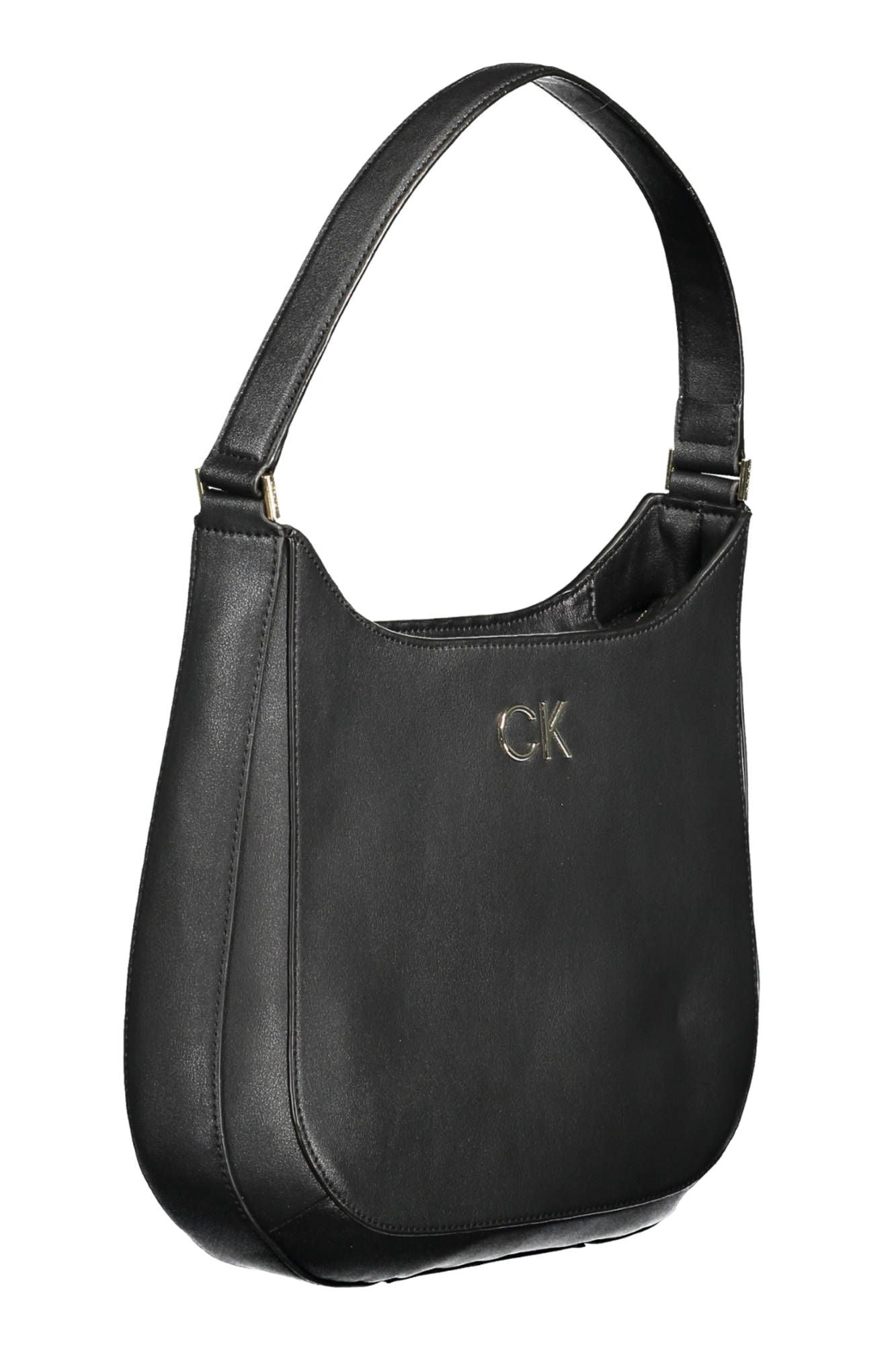 Black Polyester Women Handbag - GLAMHUB BOUTIQUE 