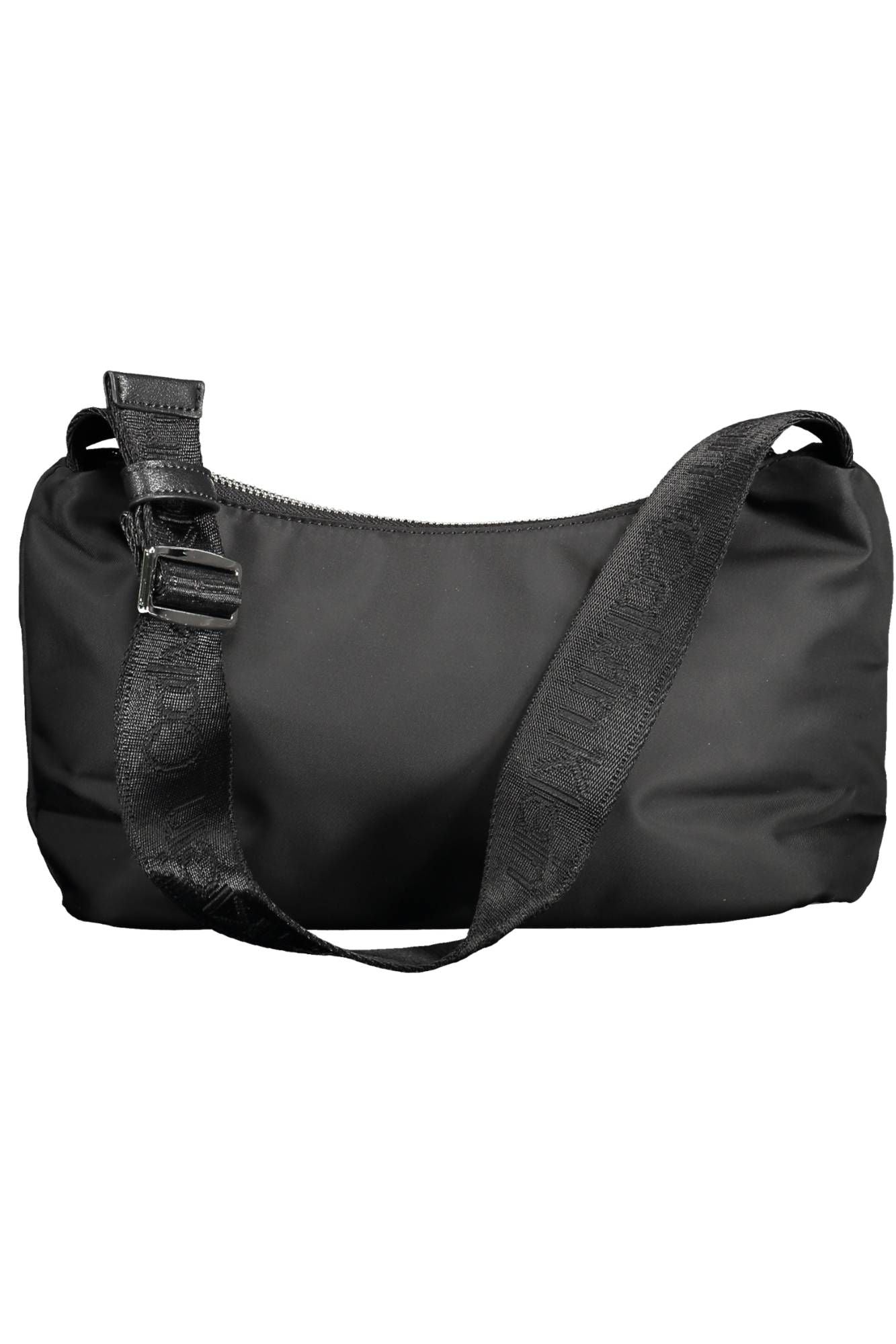 Black Polyester Women Handbag - GLAMHUB BOUTIQUE 