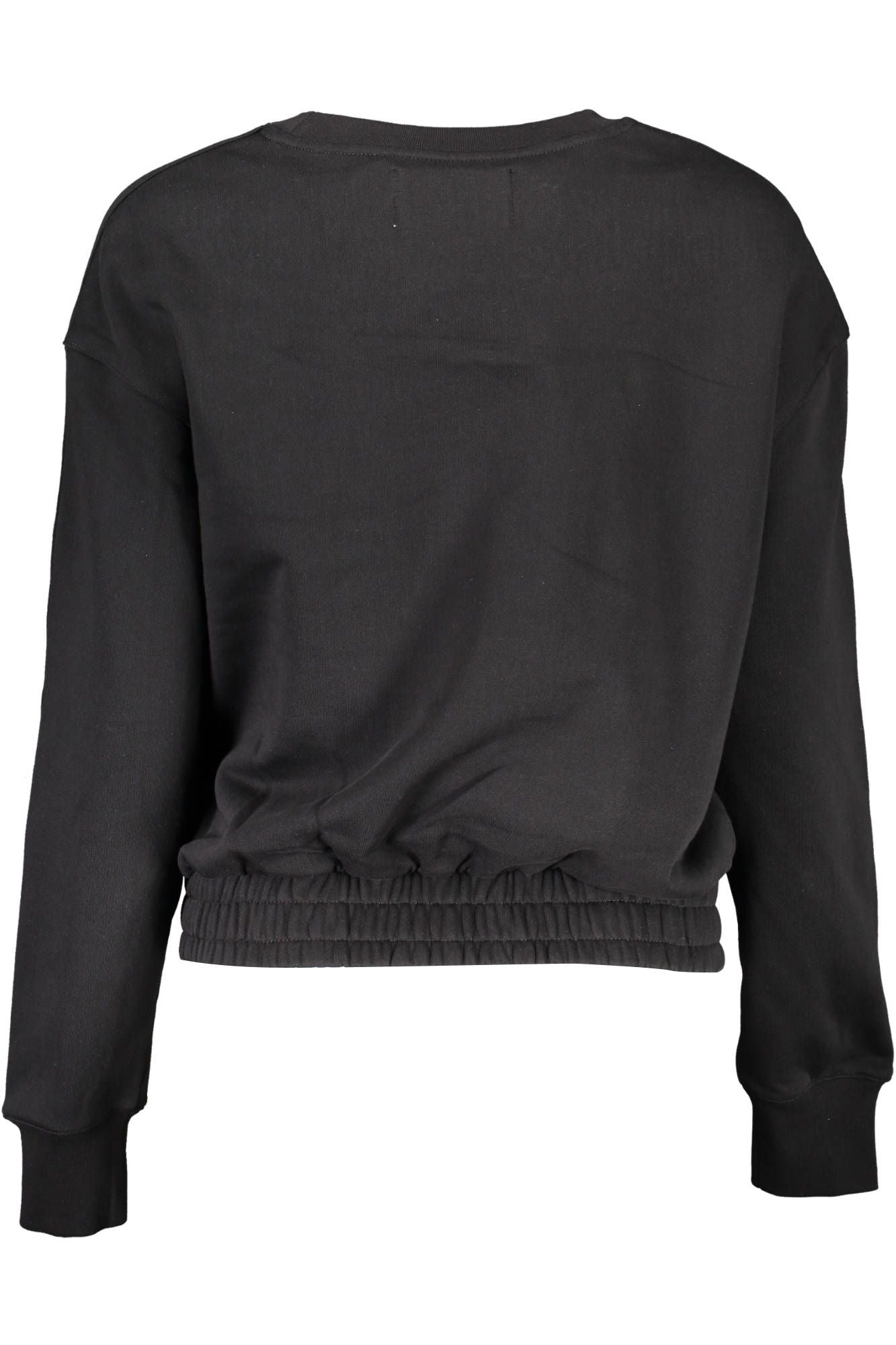 Black Cotton Women Sweater - GLAMHUB BOUTIQUE 