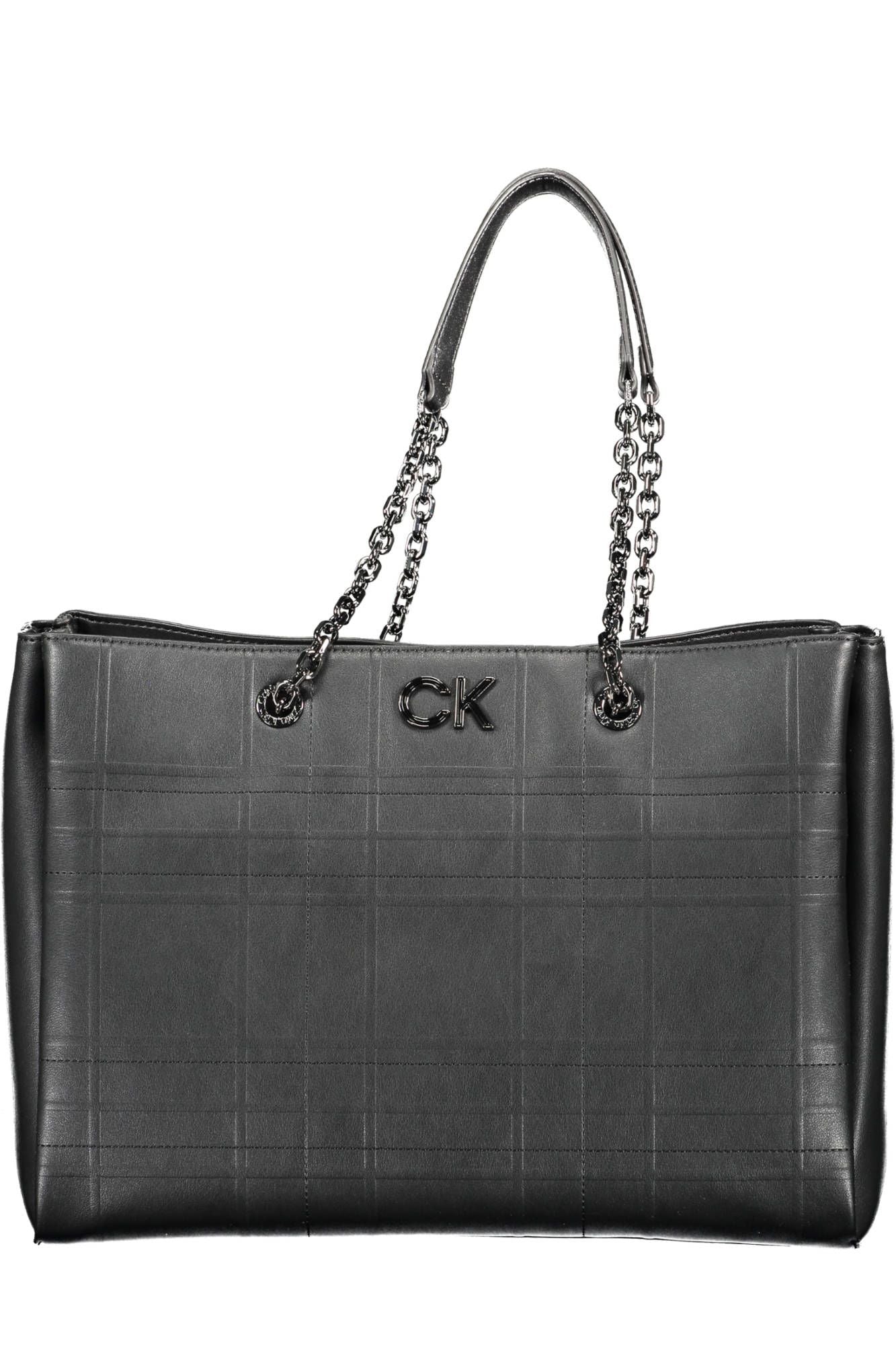 Black Polyester Women Handbag - GLAMHUB BOUTIQUE 