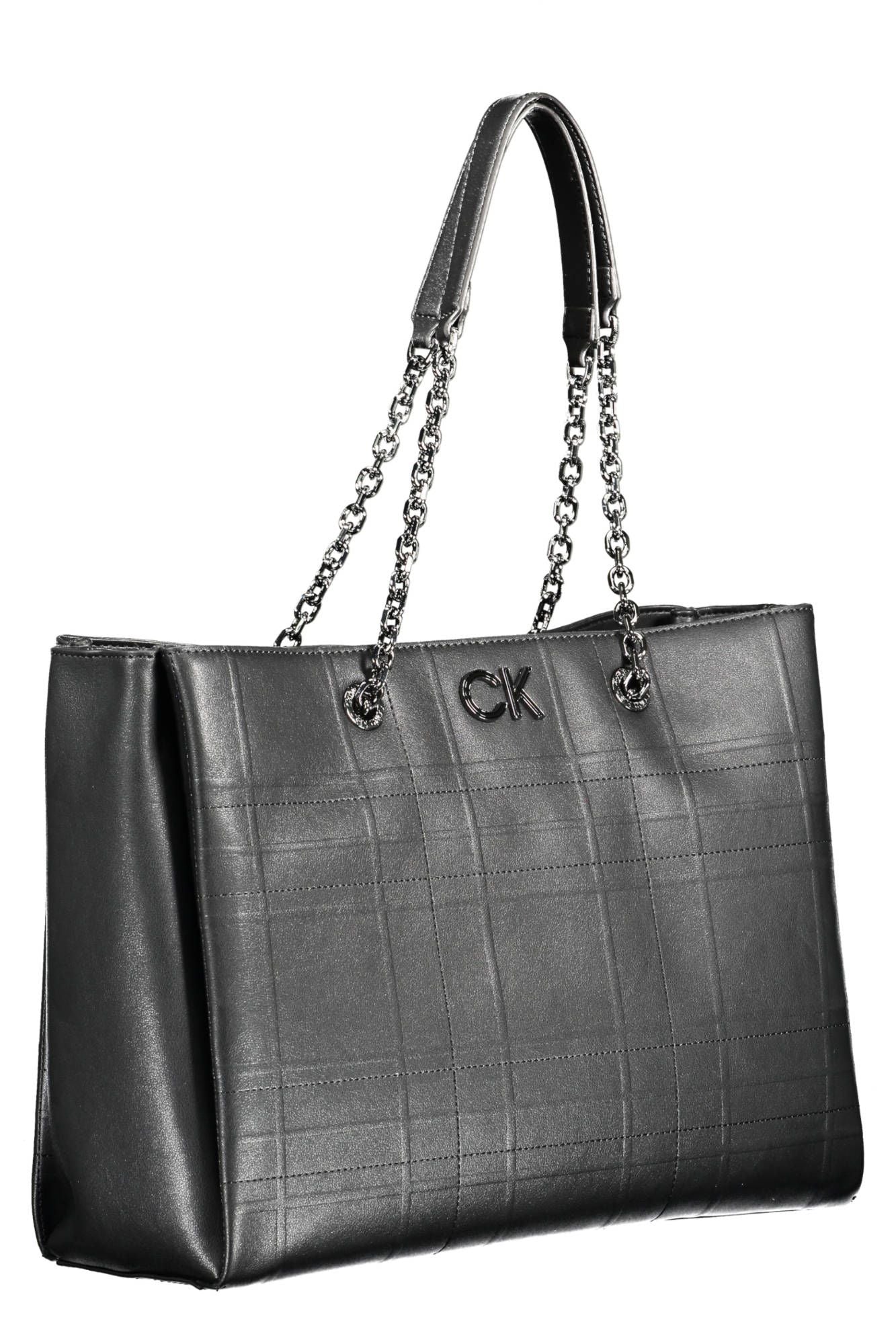 Black Polyester Women Handbag - GLAMHUB BOUTIQUE 