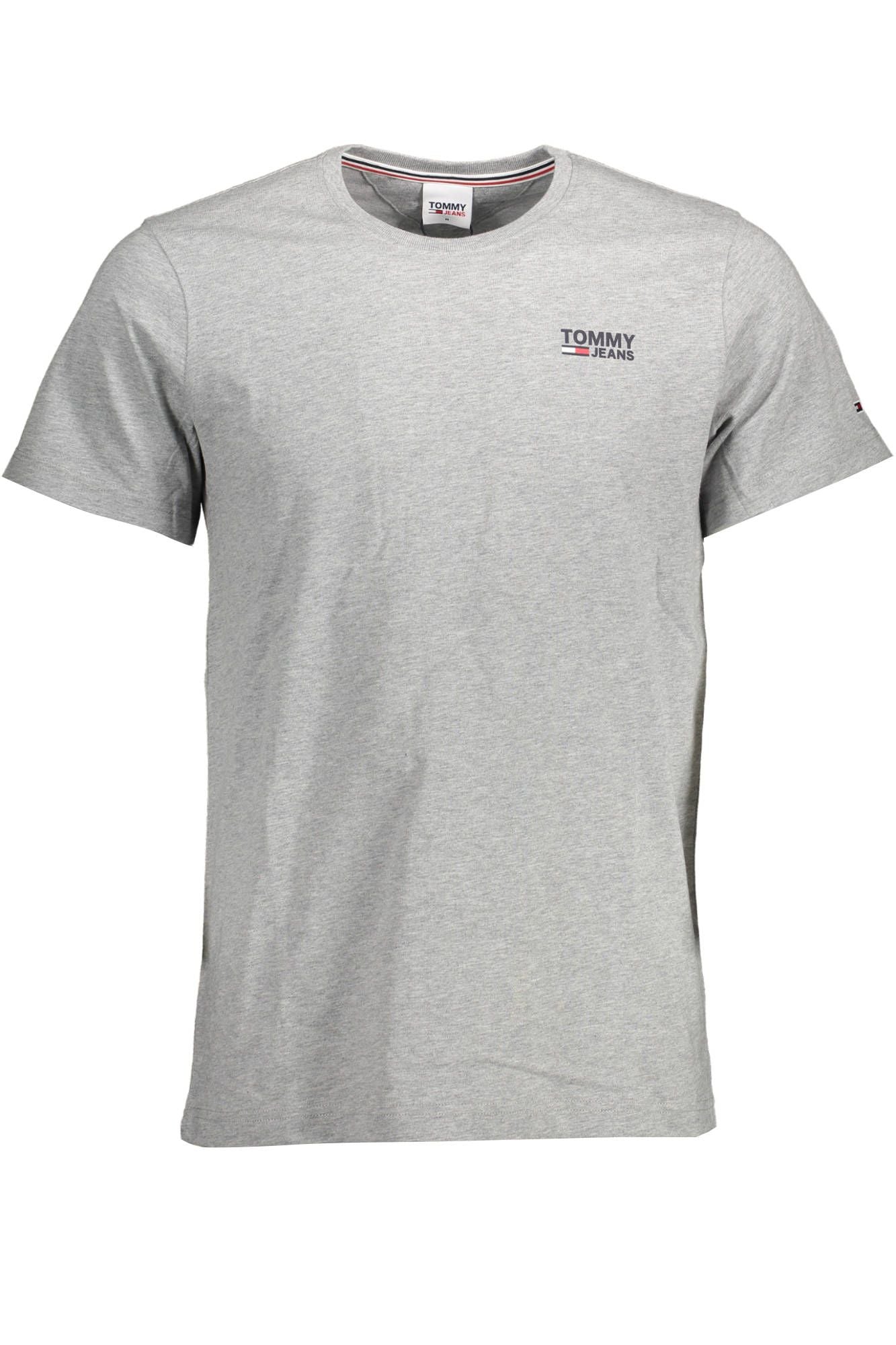 Gray Cotton Men T-Shirt - GLAMHUB BOUTIQUE 