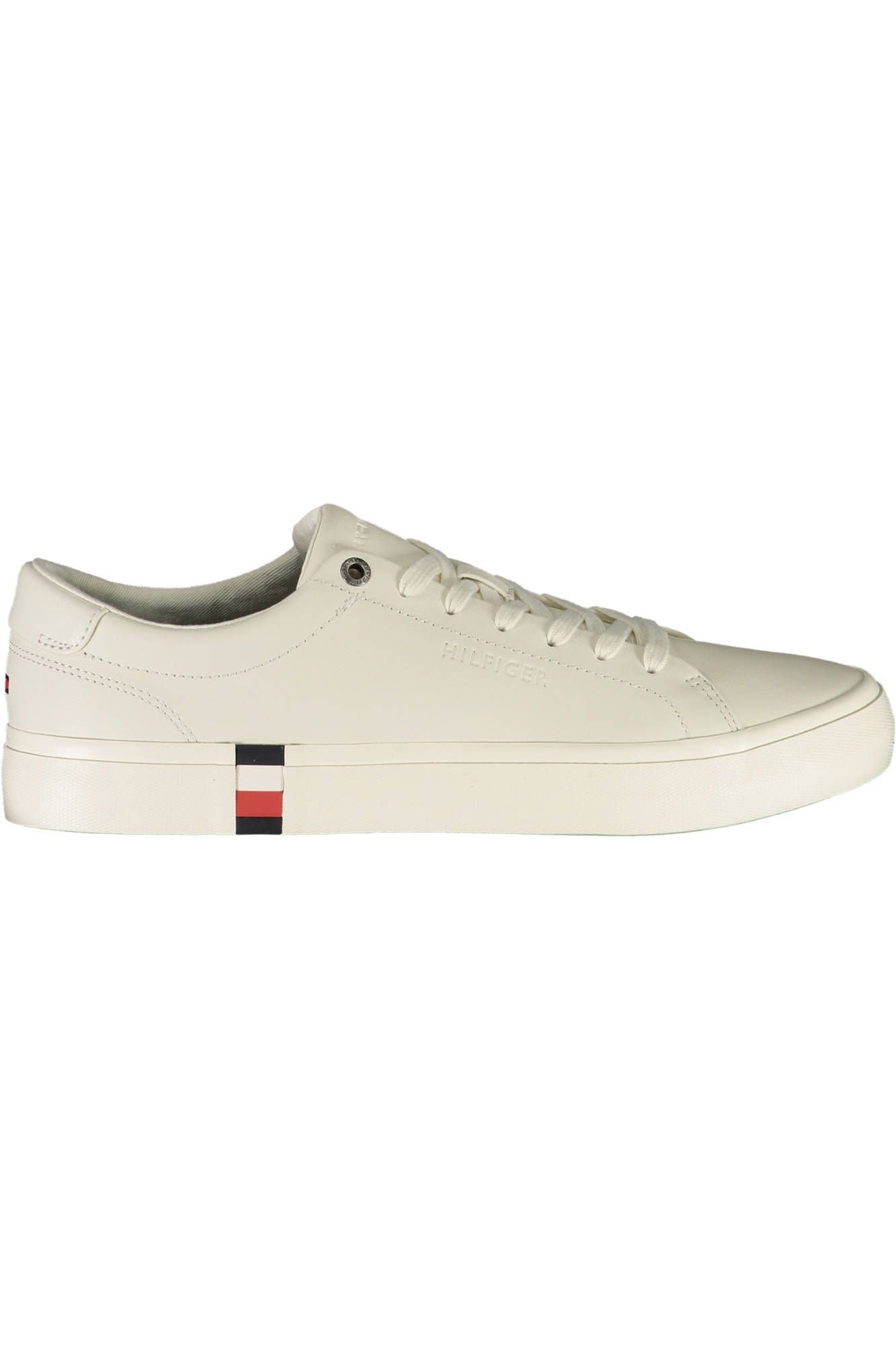 White Leather Men Sneaker - GLAMHUB BOUTIQUE 