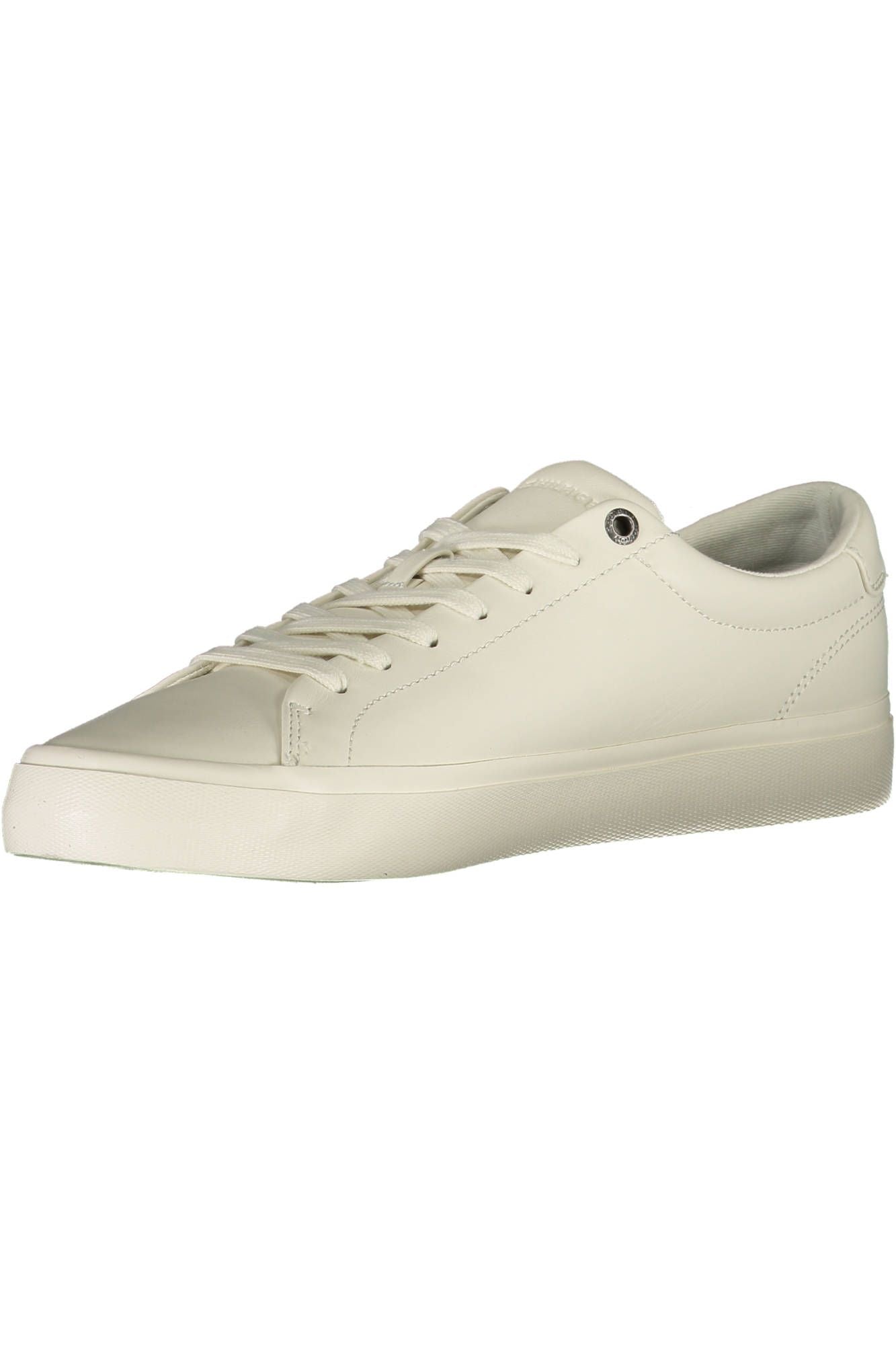 White Leather Men Sneaker - GLAMHUB BOUTIQUE 