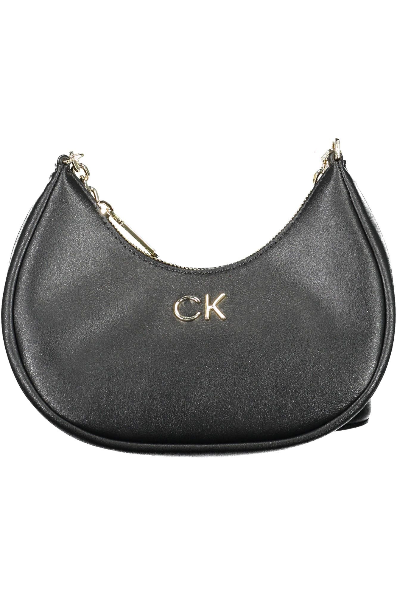 Black Polyester Women Handbag - GLAMHUB BOUTIQUE 