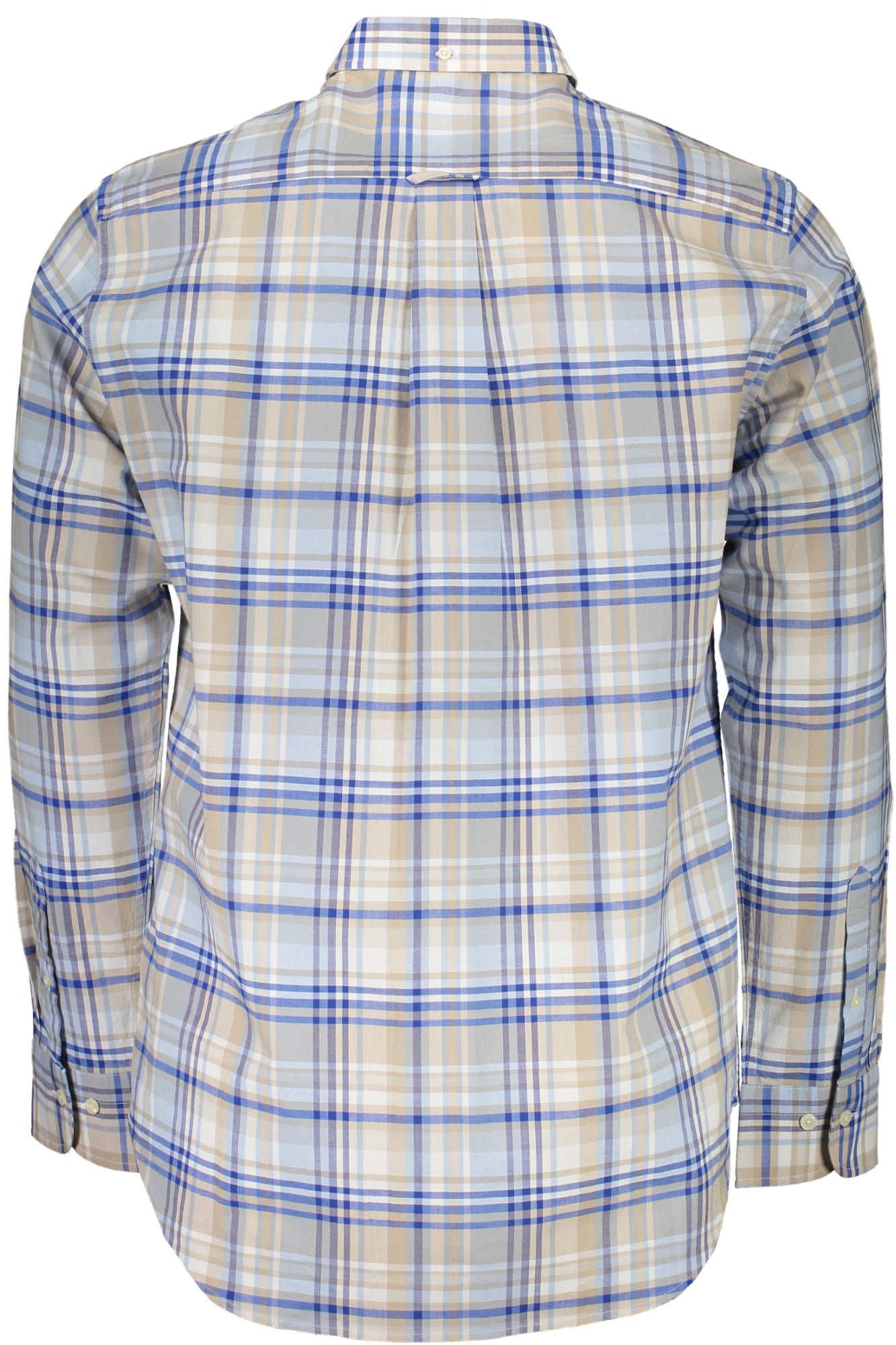 Light Blue Cotton Men Shirt - GlamHub Luxury and Icon Brand Clothing