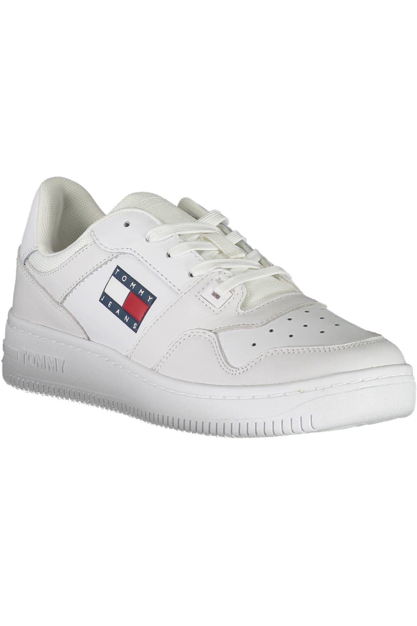 White Polyester Women Sneaker - GLAMHUB BOUTIQUE 