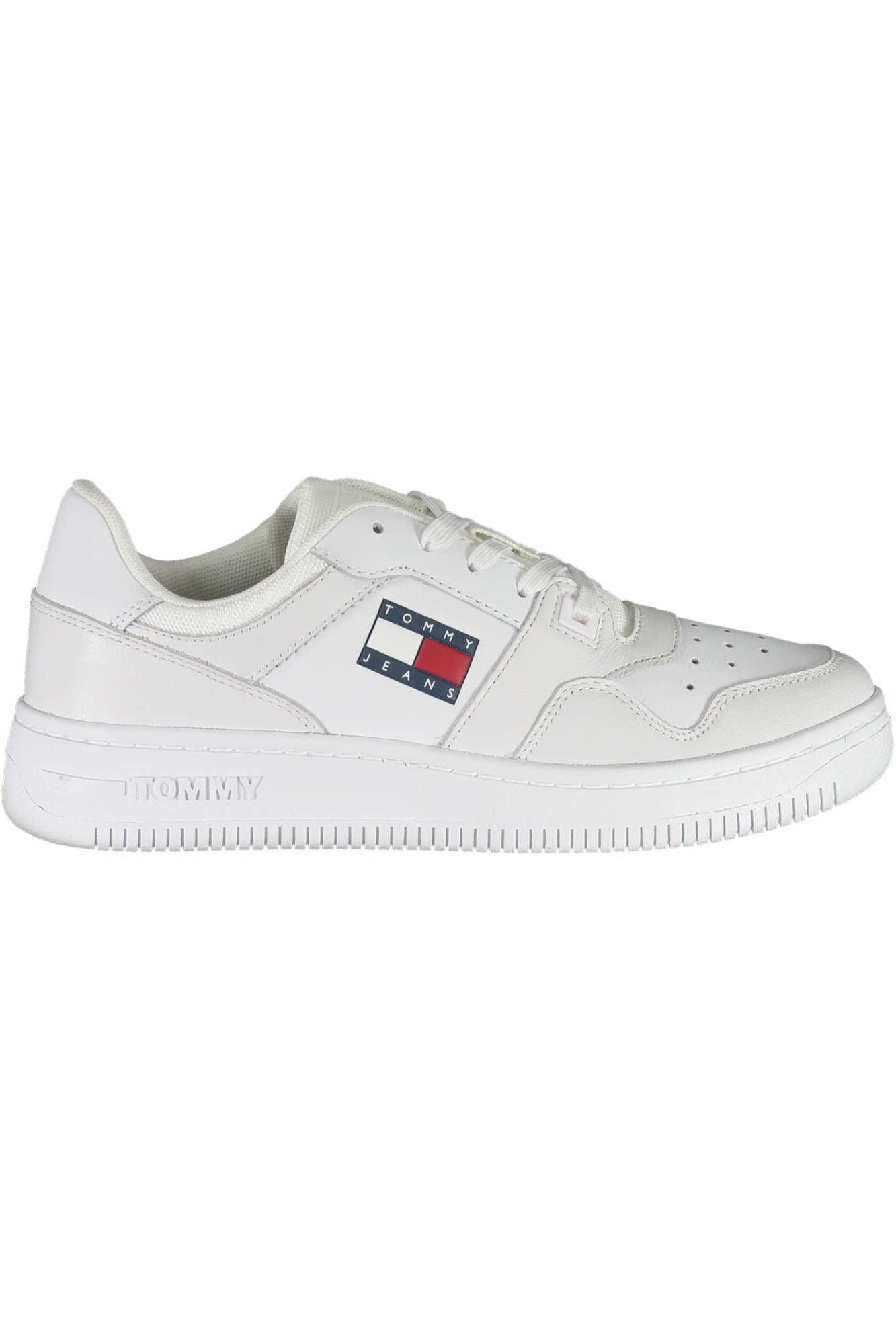 White Leather Men Sneaker - GLAMHUB BOUTIQUE 