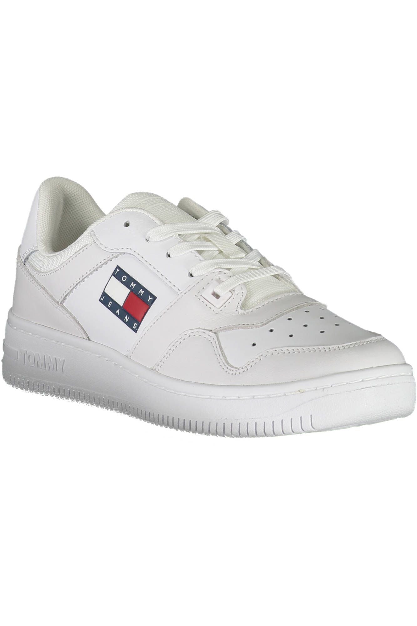 White Leather Men Sneaker - GLAMHUB BOUTIQUE 