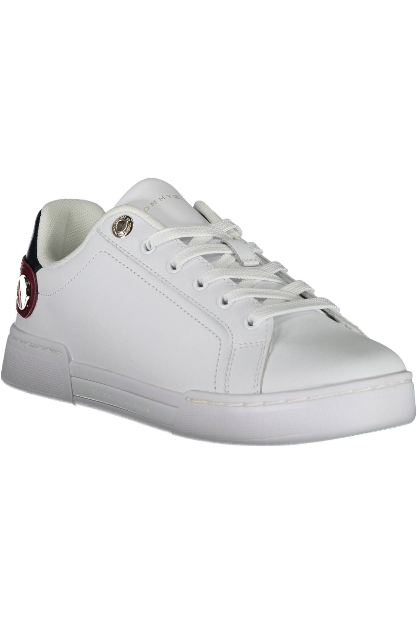 White Polyethylene Women Sneaker - GLAMHUB BOUTIQUE 