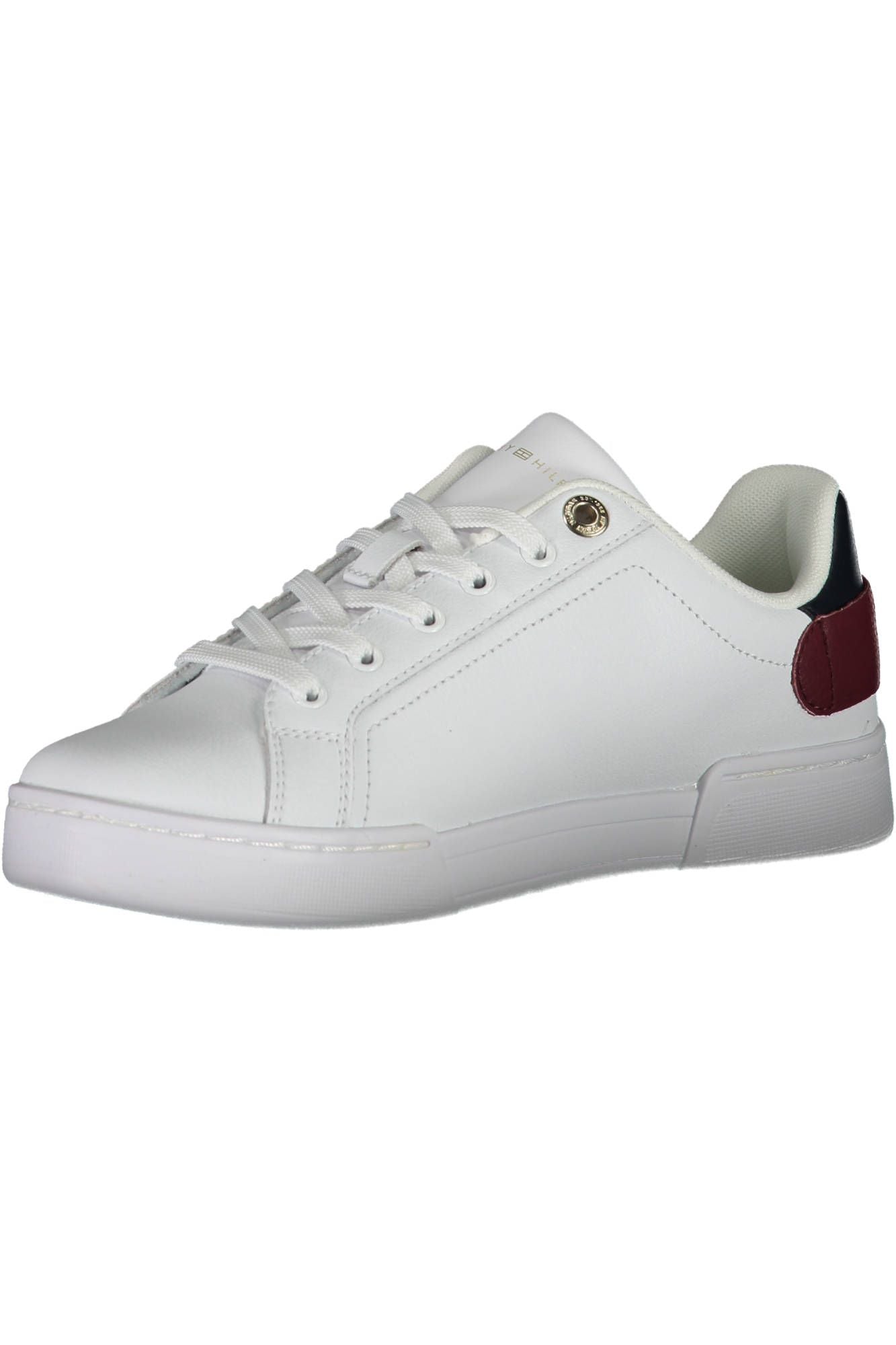 White Polyethylene Women Sneaker - GLAMHUB BOUTIQUE 