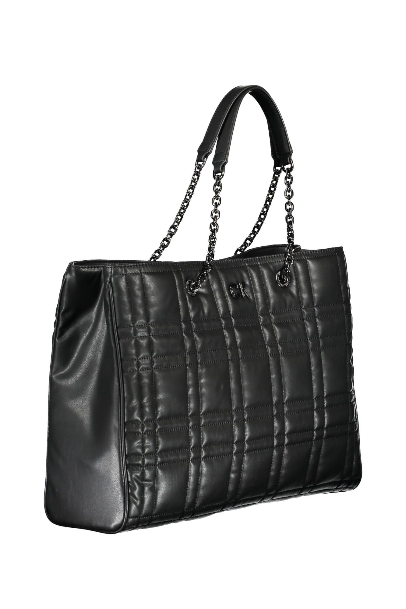 Black Polyester Women Handbag - GLAMHUB BOUTIQUE 