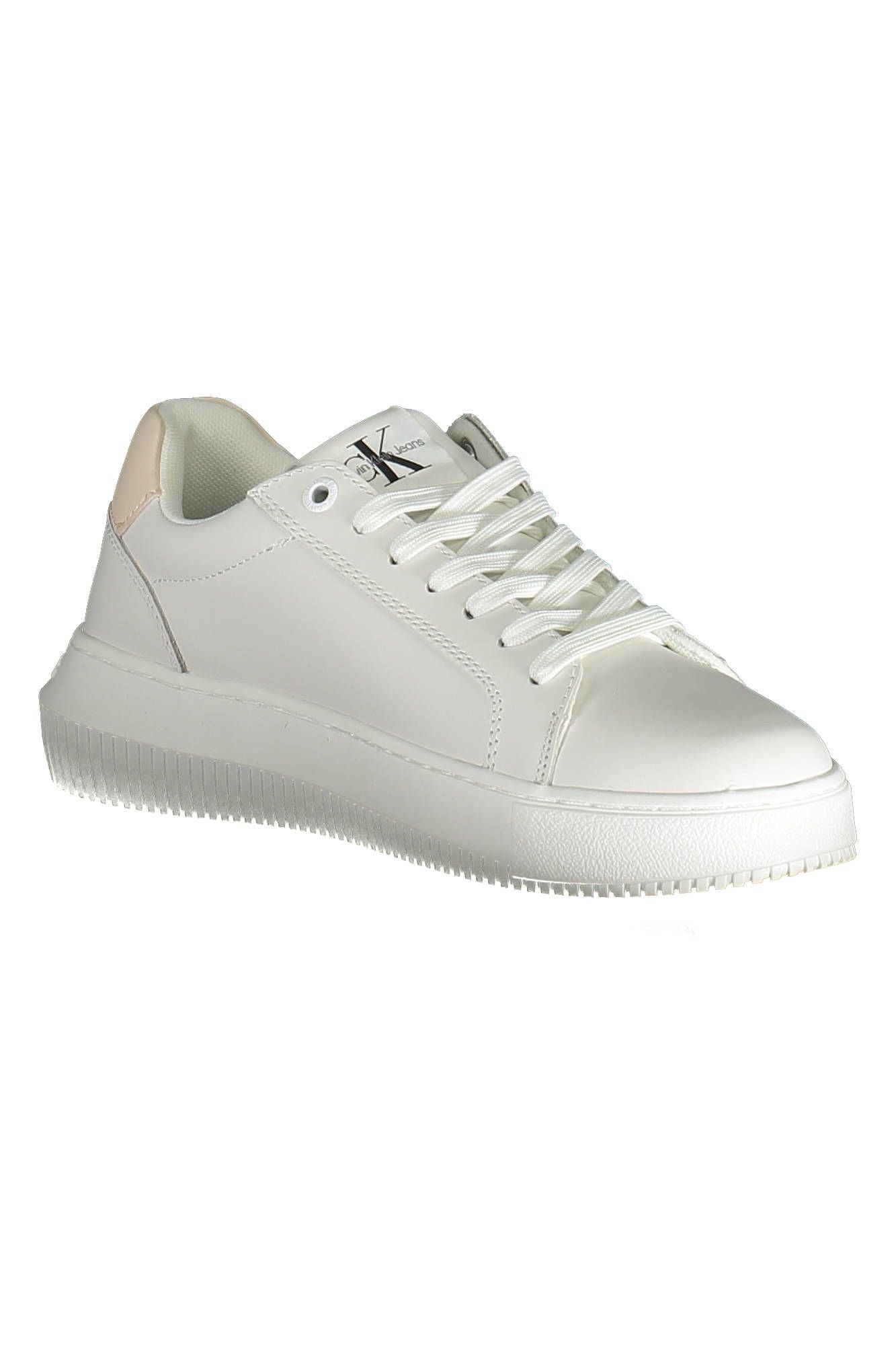 White Leather Women Sneaker - GLAMHUB BOUTIQUE 