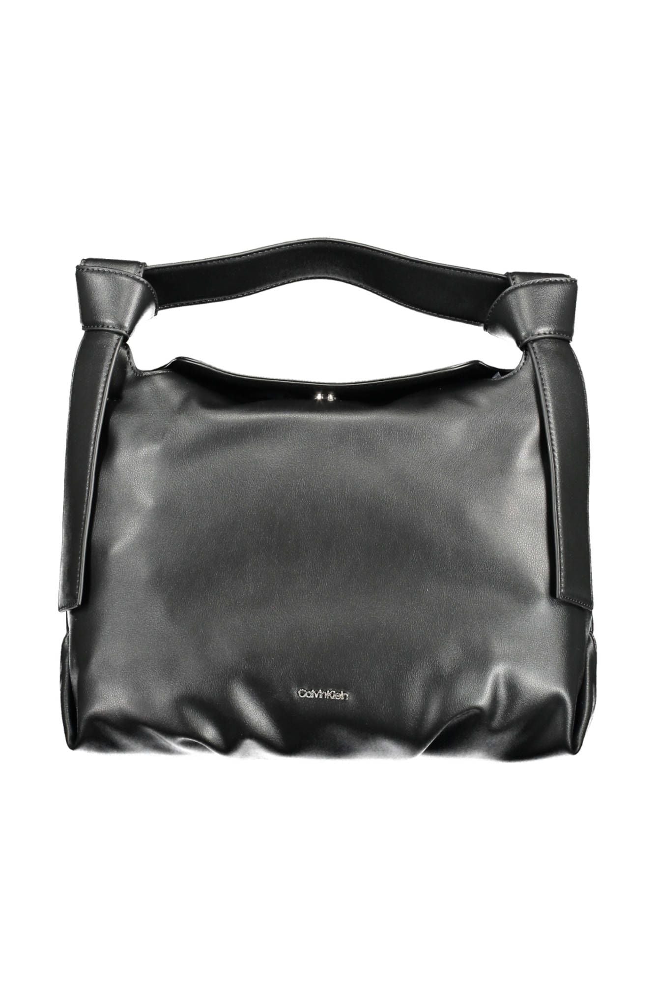 Black Polyester Women Handbag - GLAMHUB BOUTIQUE 